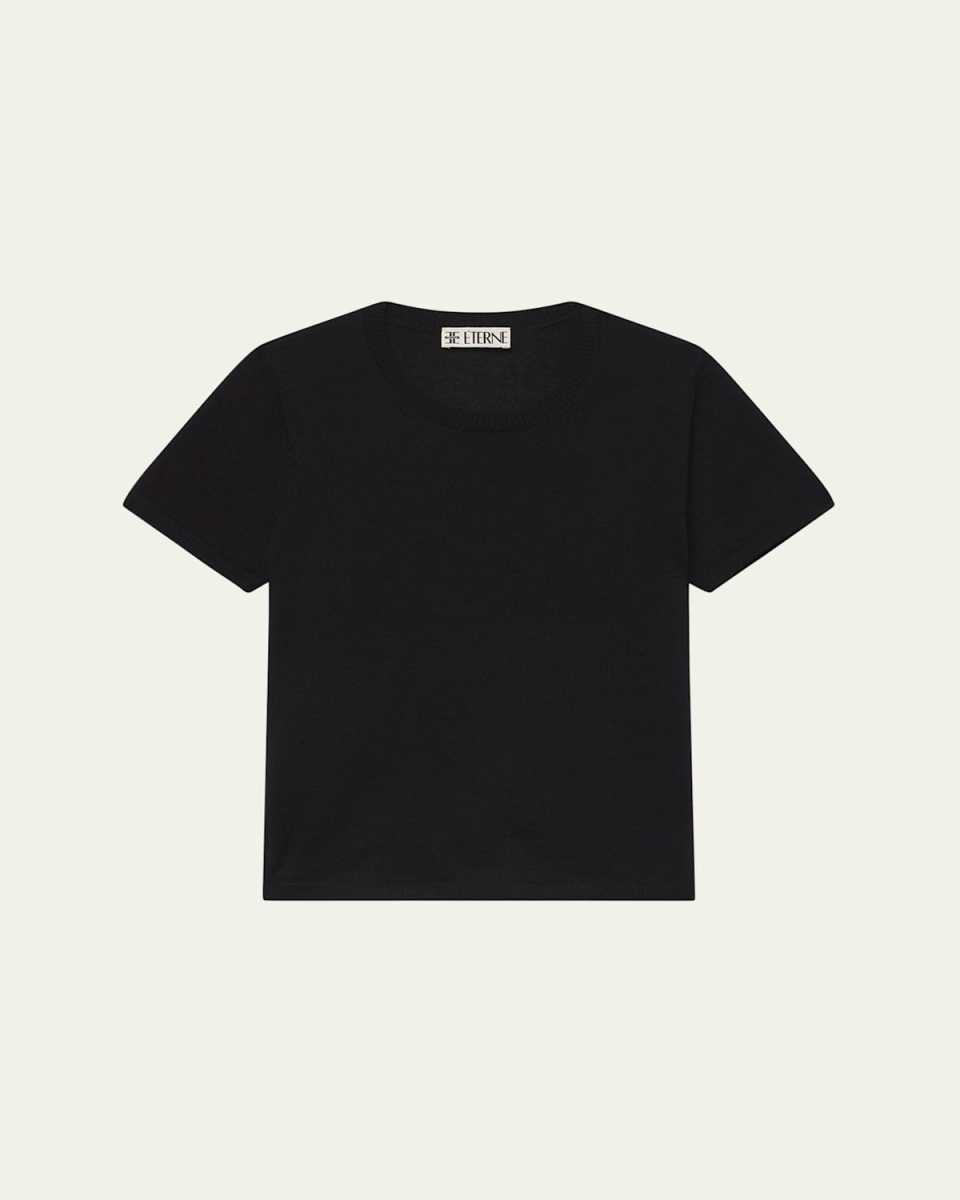 Van Cashmere Cropped T-Shirt